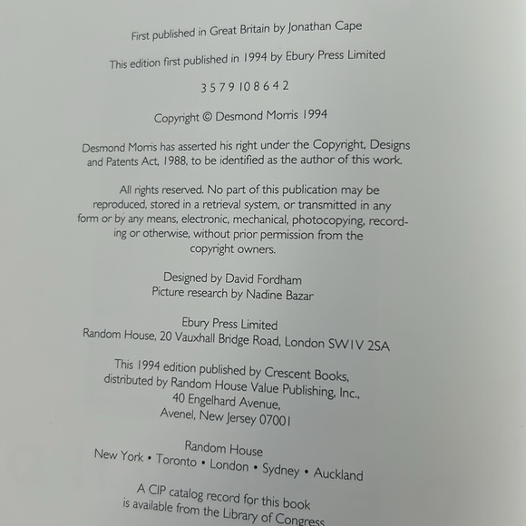 Desmond Morris “Illustrated Catwatching” Vintage New Old Stock Hardcover Book - Picture 4 of 16